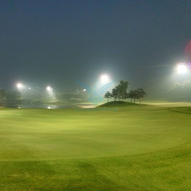 14.5米标准气动升降杆 高尔夫球场照明